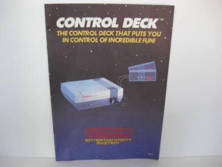 NES Control Deck - NES Manual